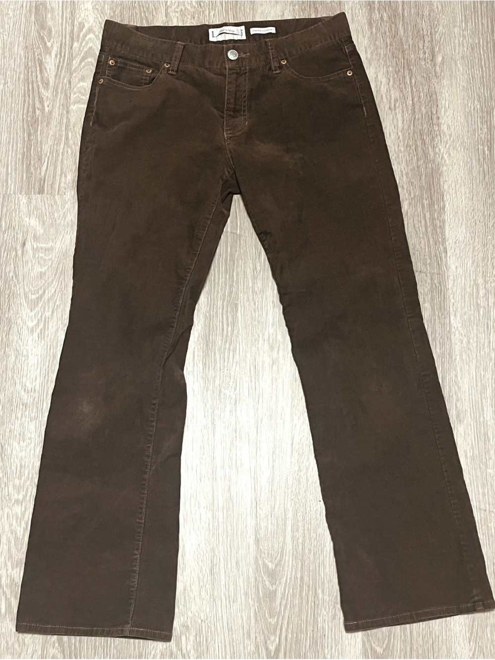Vintage old navy brown corduroy bootcut pants